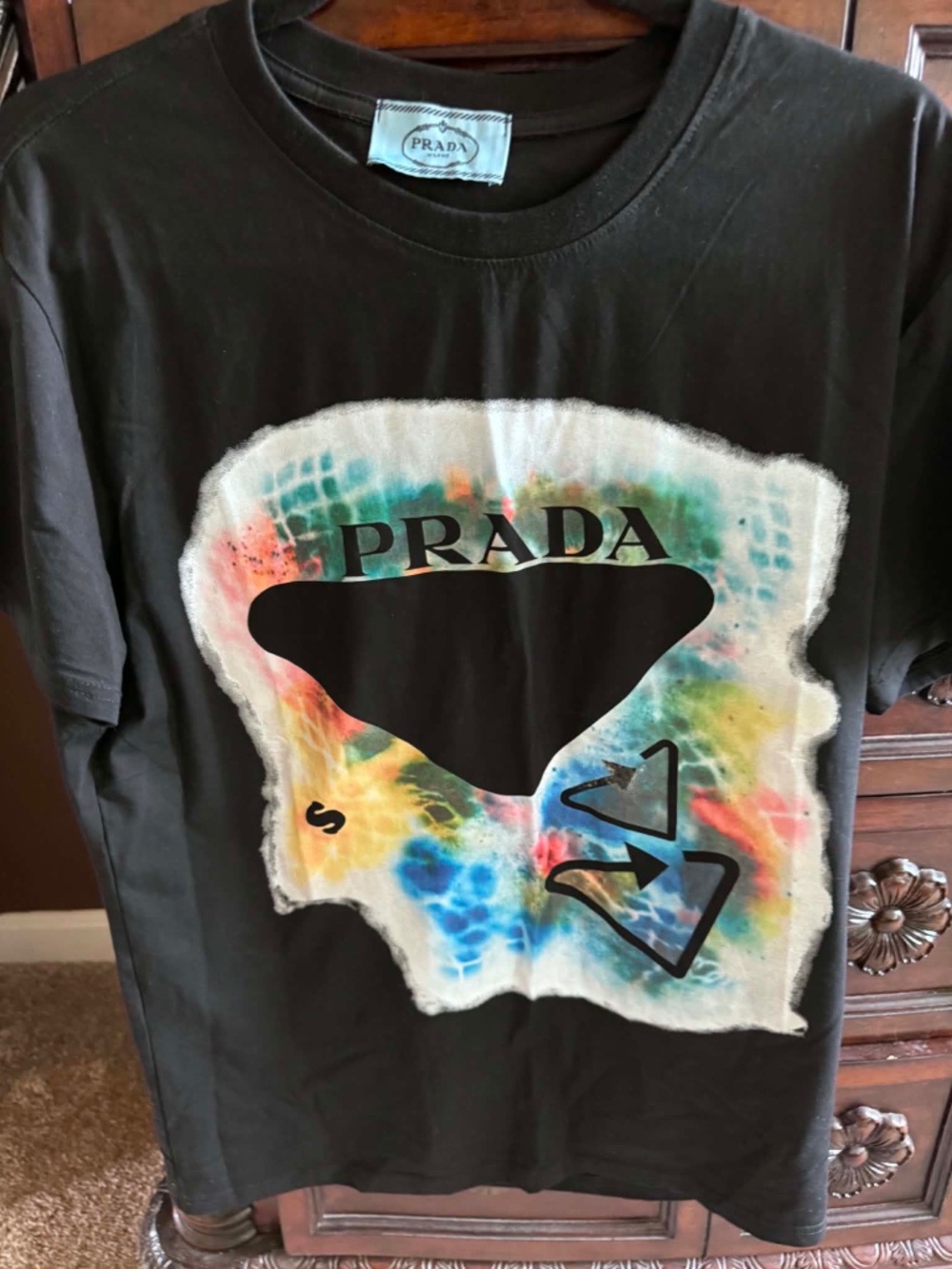 Men’s Prada Black Tshirt Size XL